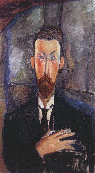 Amedeo Modigliani Portrait of Paul Alexandre in Front of a Window (mk39) Norge oil painting art